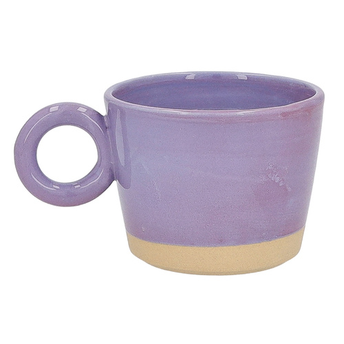Ceramiczny kubek z uszkiem POTPOTSTUDIO - Lily 200 ml - opinie w konesso.pl