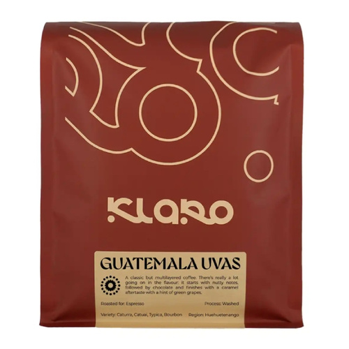 Kawa ziarnista Klaro Gwatemala Uvas Espresso 1kg