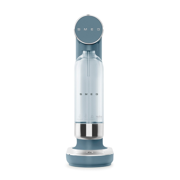 Saturator do gazowania wody Smeg SKC01SBM - Storm blue Mat