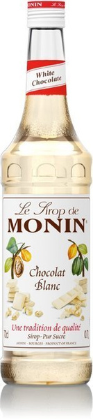Syrop WHITE CHOCOLATE MONIN 0,7 L - biała czekolada
