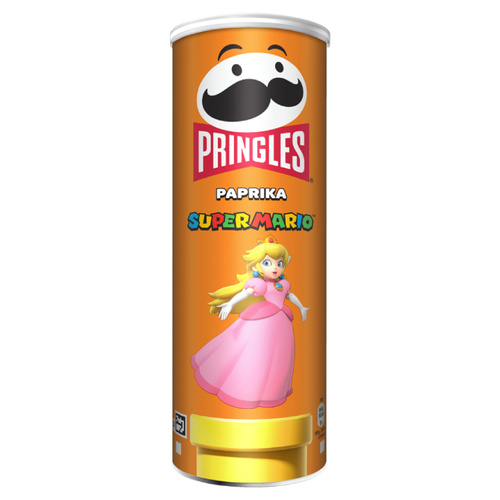 Chipsy Pringles Paprika Super Mario 165g – NIEDOSTĘPNY