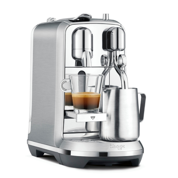 Ekspres do kawy Nespresso Creatista Plus by Sage SNE800BSS - Srebrny