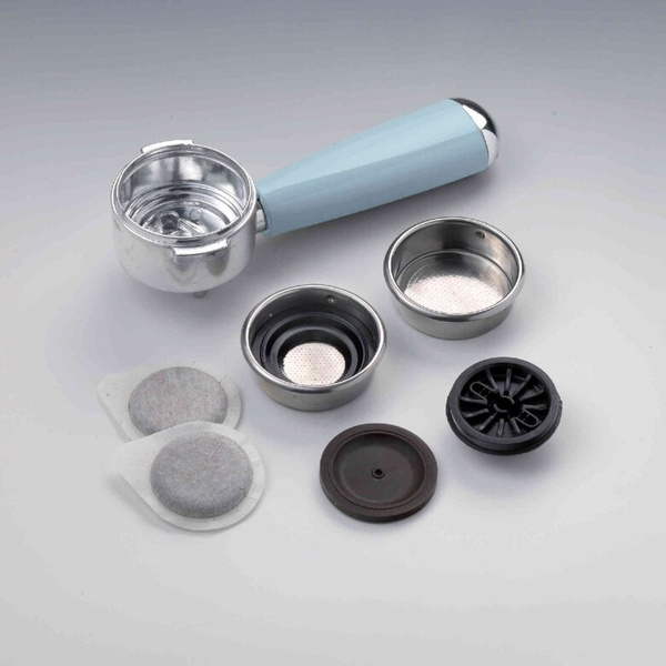 OUTLET 61666 - Ekspres do kawy Ariete Espresso Vintage 1389/15 - Niebieski