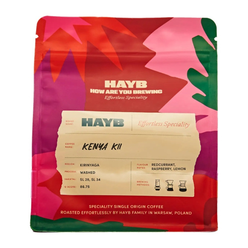 Kawa ziarnista HAYB Kenya Kii 250g – NIEDOSTĘPNY