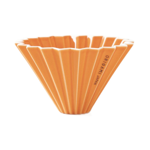 Ceramiczny Origami Dripper S - Pomarańczowy