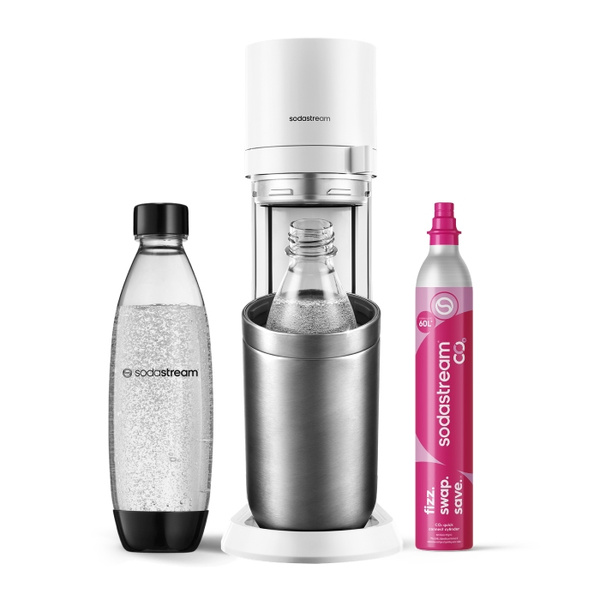 Saturator do wody gazowanej SodaStream Duo - Biały zestaw startowy