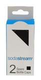 Nakrętki do butelki SodaStream - Czarne 2 sztuki