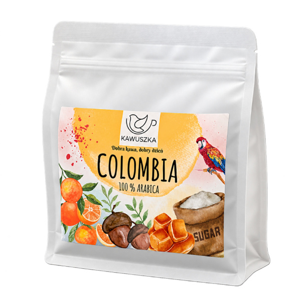 Kawa ziarnista Kawuszka Colombia Cundinamarca 100% Arabica FILTR 250g