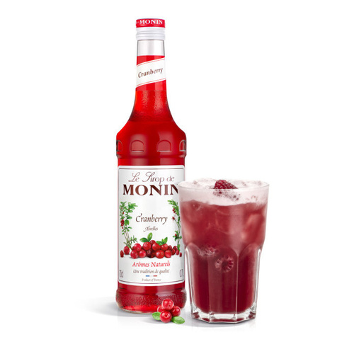 Syrop CRANBERRY MONIN 0,7 l - żurawina - opinie w konesso.pl