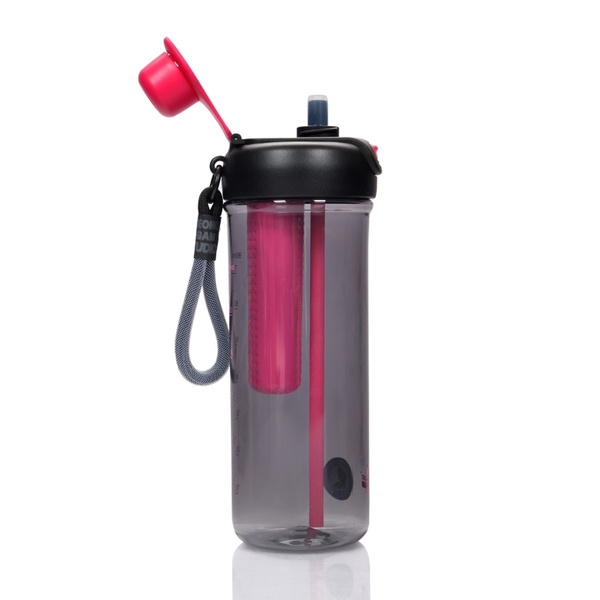 Butelka na wodę Majestic Sport Zoya 950 ml - Czarna