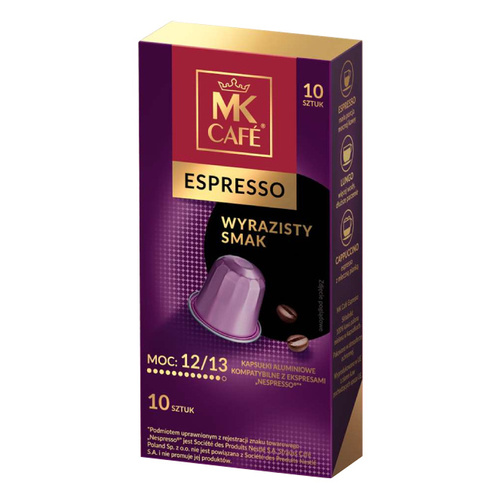 OUTLET - Kapsułki do Nespresso MK Cafe Espresso 10 sztuk