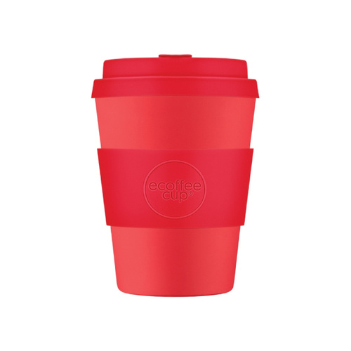 Kubek na wynos Ecoffee Cup Solid Colours Meridian Gate 350ml - Czerwony - opinie w konesso.pl