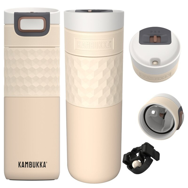 Kubek termiczny Kambukka Etna Grip 500 ml - Barely Beige + GRATIS 9 DRIP BAGÓW