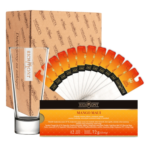 ZESTAW Richmont Mango Maui + Szklanka Richmont Ice 370ml