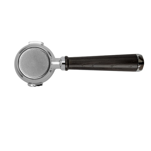 Portafilter naked 58mm Lelit Iconic Gem-Shaped PLA580K - drewno dębu wędzonego