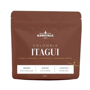 Kawa ziarnista KawePale Colombia Itagui 250g – NIEDOSTĘPNY