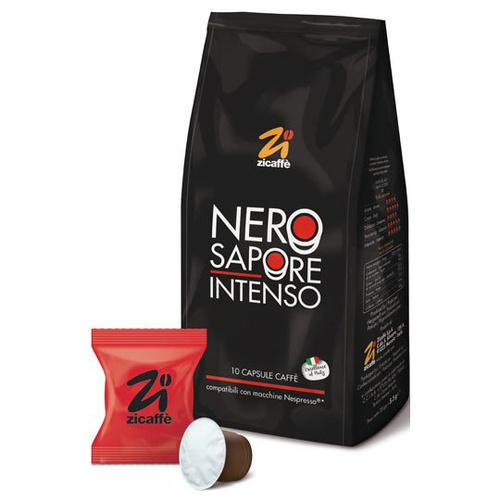 Kapsułki do Nespresso Zicaffe Nerosapore Intenso - 10 sztuk