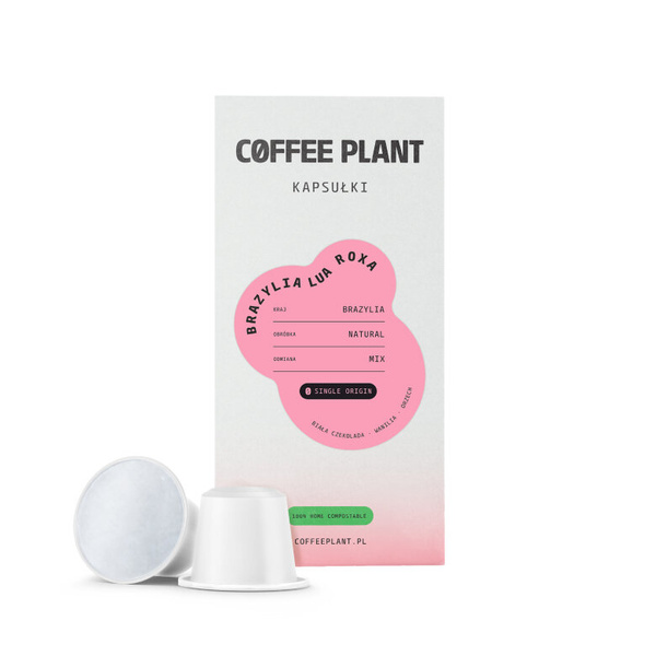 Kapsułki COFFEE PLANT Brazylia Lua Roxa 10szt