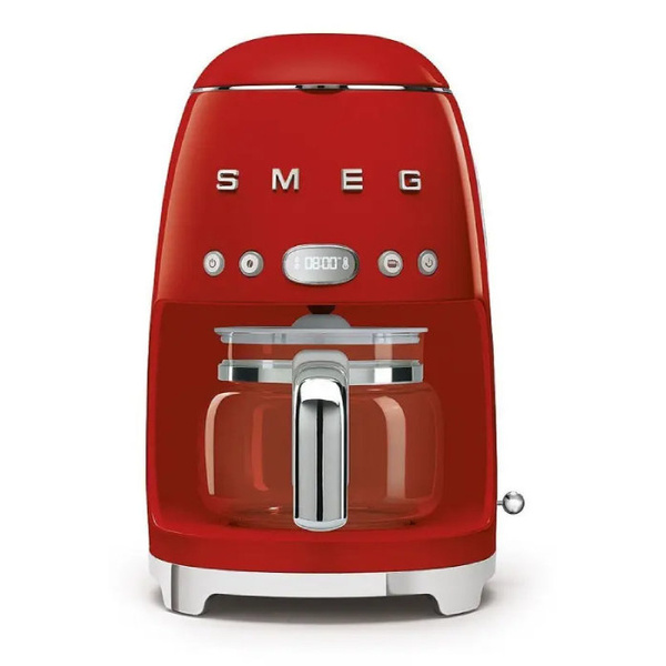 Przelewowy ekspres do kawy Smeg DCF02RDEU - Czerwony + GRATIS 250G KAWY