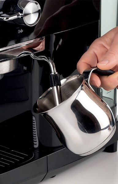 Ekspres do kawy Ariete Perfetto Slim Metal Manometro Moderna 1381/32 - Czarny