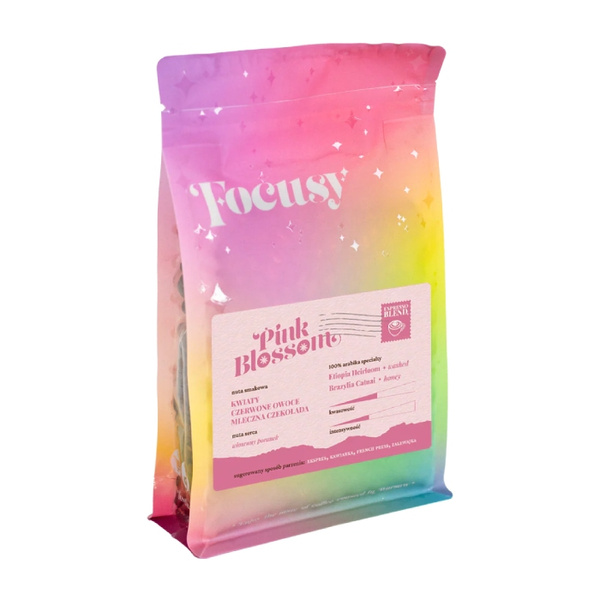 Kawa ziarnista Focusy PINK BLOSSOM - wiosenne espresso 250g