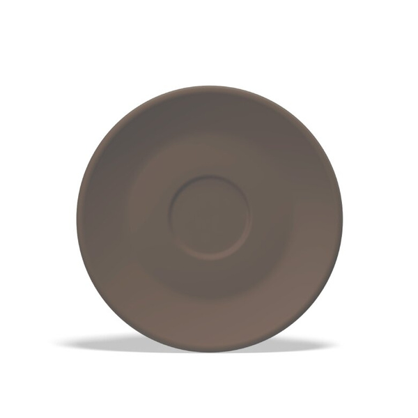 Filiżanka do espresso Club House Tulipano 70ml Mokka - Brązowa