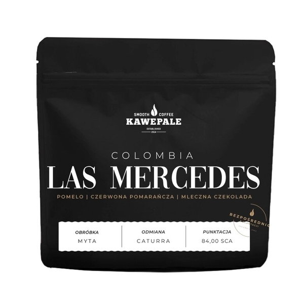 Kawa ziarnista KawePale Colombia Las Mercedes 250g – NIEDOSTĘPNY