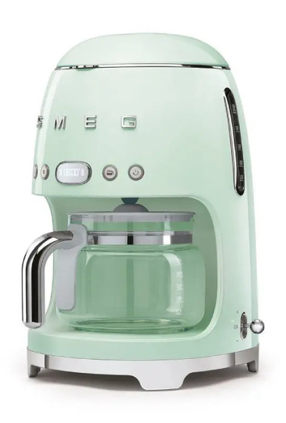 Przelewowy ekspres do kawy Smeg DCF02PGEU - Zielony