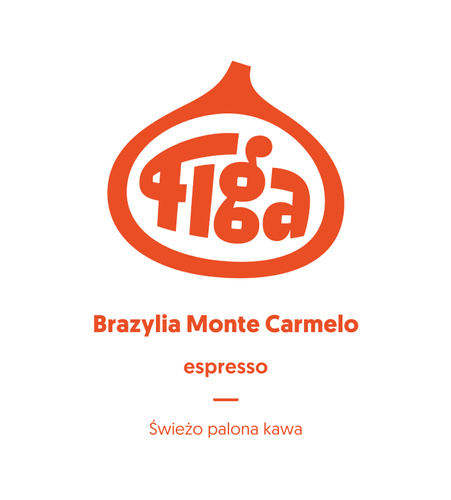 Kawa ziarnista Figa Coffee Brazylia Monte Carmelo ESPRESSO 1kg – NIEDOSTĘPNY - opinie w konesso.pl