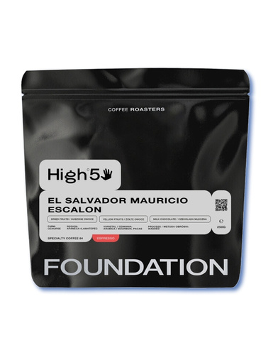 Kawa ziarnista Foundation Coffee Roasters High5 Salvador Mauricio Escalon Espresso 250g – NIEDOSTĘPNY