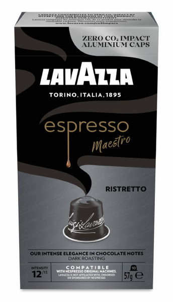 OUTLET - Kapsułki do Nespresso* Lavazza Espresso Maestro Ristretto - 10 sztuk
