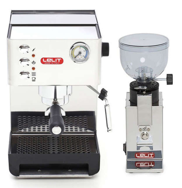 ZESTAW Ekspres do kawy Lelit Anna PL41EM + Młynek do kawy Lelit Fred PL043MMI