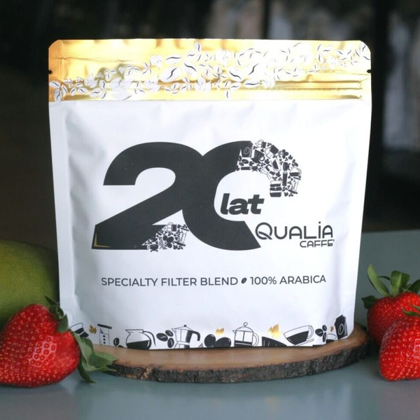 Kawa ziarnista Qualia Jubileuszowa Specialty Filter Blend 250g – NIEDOSTĘPNY