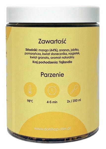 Mieszanka owocowa dot. Yellow Thailand 100g
