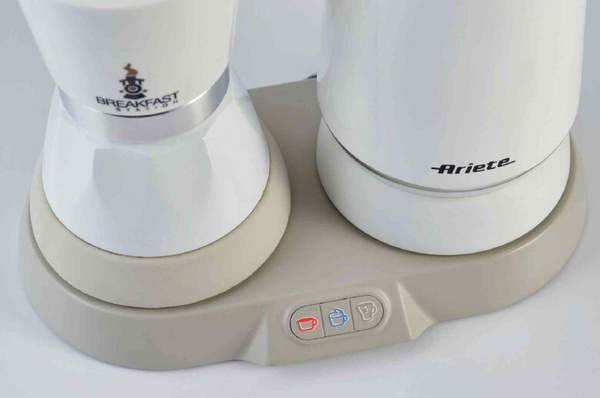 Elektryczna kawiarka ze spieniaczem Ariete 1344 - Breakfast Station 3w1