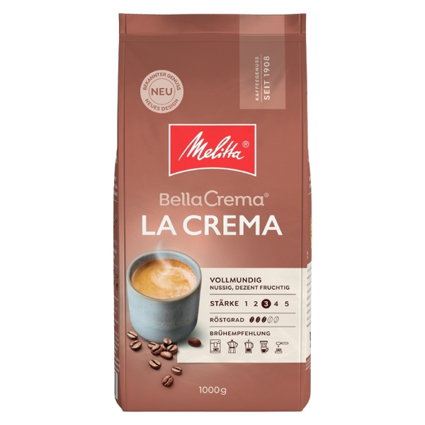 Kawa ziarnista Melitta BellaCrema LaCrema 1kg