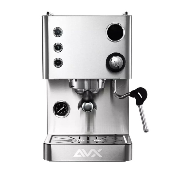 Ekspres do kawy AVX HERO Plus - Stalowy