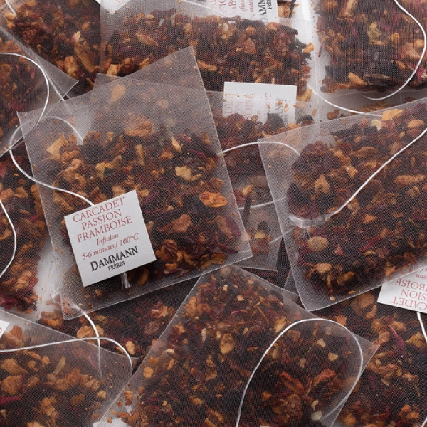 Herbata owocowa Dammann Carcadet Passion Framboise 24 saszetki