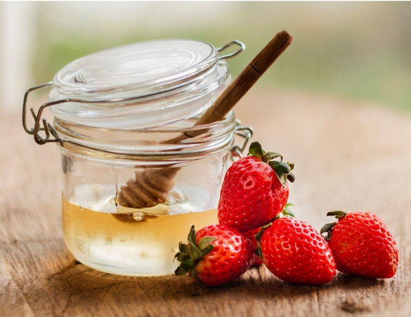 Miód z truskawką Krupiec 220g – NIEDOSTĘPNY