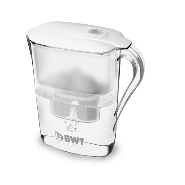 Dzbanek filtrujący wodę BWT Siljan 3.3 l Biały - manualny z wkładem Mg2+