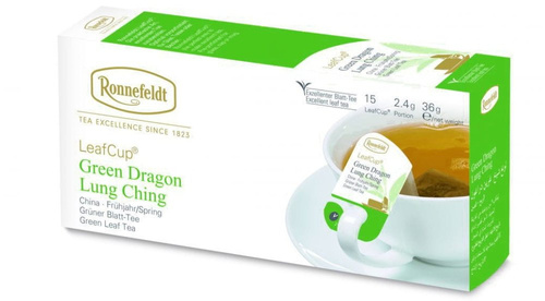 OUTLET - Zielona herbata Ronnefeldt Leaf Cup Green Dragon 15x2,4g
