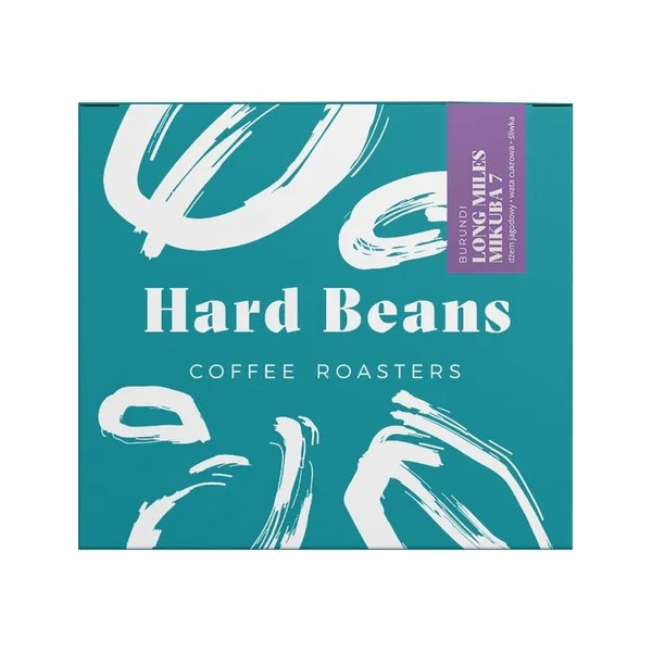 Kawa ziarnista Hard Beans Burundi Long Miles Mikuba 7 Natural FILTR 250g - NIEDOSTĘPNY