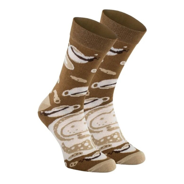 Skarpetki Rainbow Socks - Kawa cappuccino 36-40