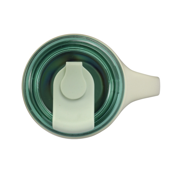 Kubek termiczny ze słomką Majestic Sport Jelly 650ml - Zielony