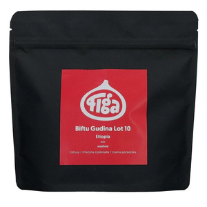 Kawa ziarnista Figa Coffee Etiopia Biftu Gudna Lot 10 Washed 250g - NIEDOSTĘPNY - opinie w konesso.pl