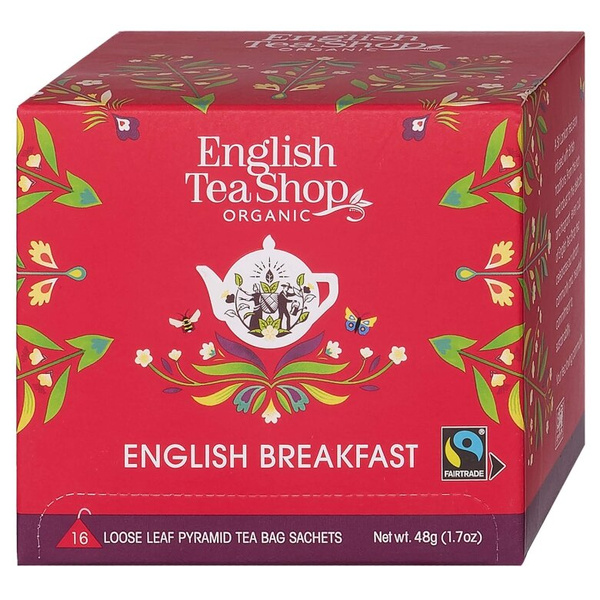 Czarna herbata English Tea Shop Premium English Breakfast 16x3g – NIEDOSTĘPNY
