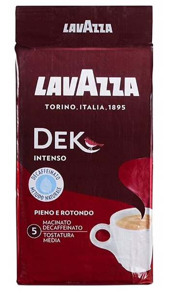 Kawa mielona Lavazza Dek Intenso Bezkofeinowa 250g – NIEDOSTĘPNY