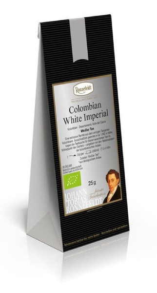Herbata biała Ronnefeldt Colombian White Imperial BIO 25g - NIEDOSTĘPNY