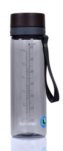 Butelka na wodę Casno Trinity Szara - 800 ml