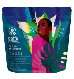 Kawa ziarnista Caffe Grano Etiopia Yirgacheff Organic 250g - NIEDOSTĘPNY